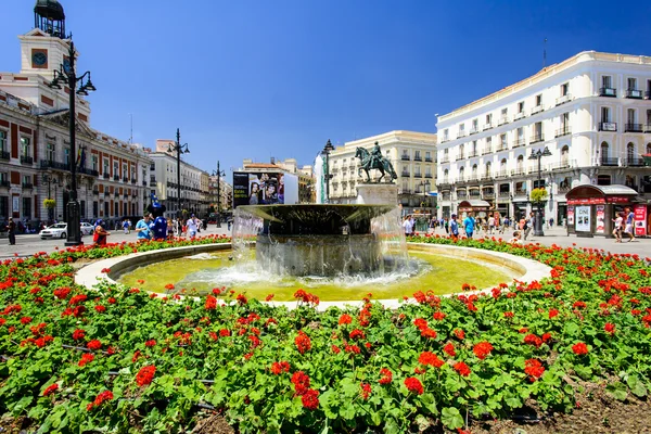 Puerta del Sol em Madrid