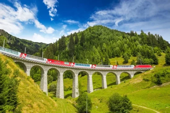 Aventura Alpina no Glacier Express