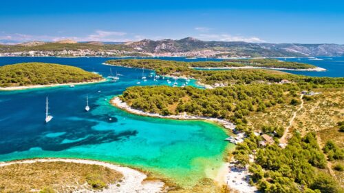 4 em Europa Ilhas da Dalmácia na Croácia