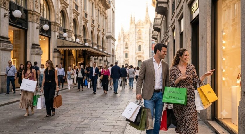 9 em Europa compras em Milão