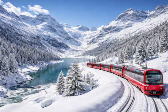 Bernina Express: A Viagem de Comboio que Atravessa a Alma dos Alpes