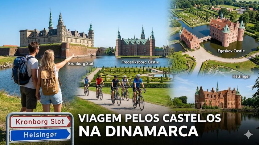 4 em Dinamarca castelos dinamarca