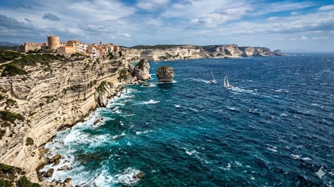 Estreito de Bonifácio: o Mediterrâneo em estado bruto entre a Córsega e a Sardenha