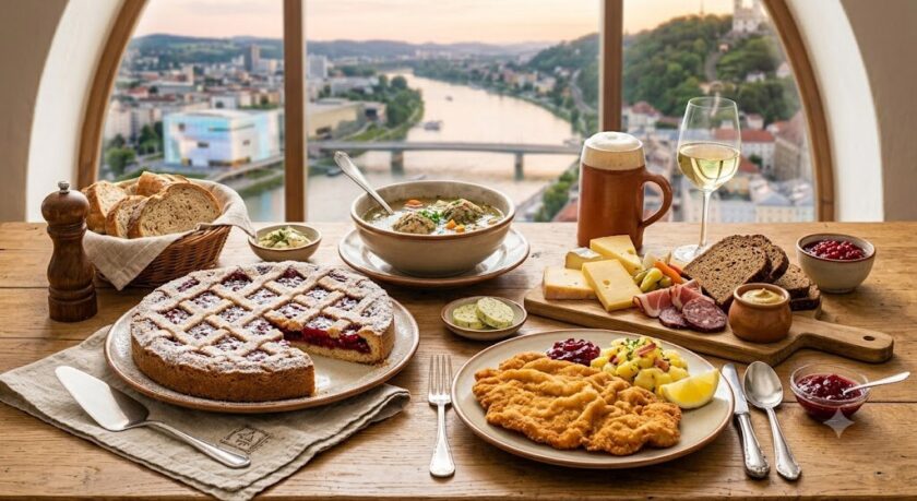 5 em Áustria gastronomia de Linz